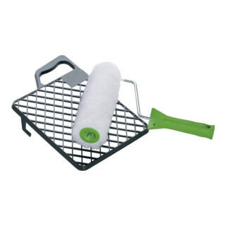 Vestan Set de rouleaux peinture B.250mm hauteur poils 20mm noyau D.43mm 6mm avec grille d'essorage