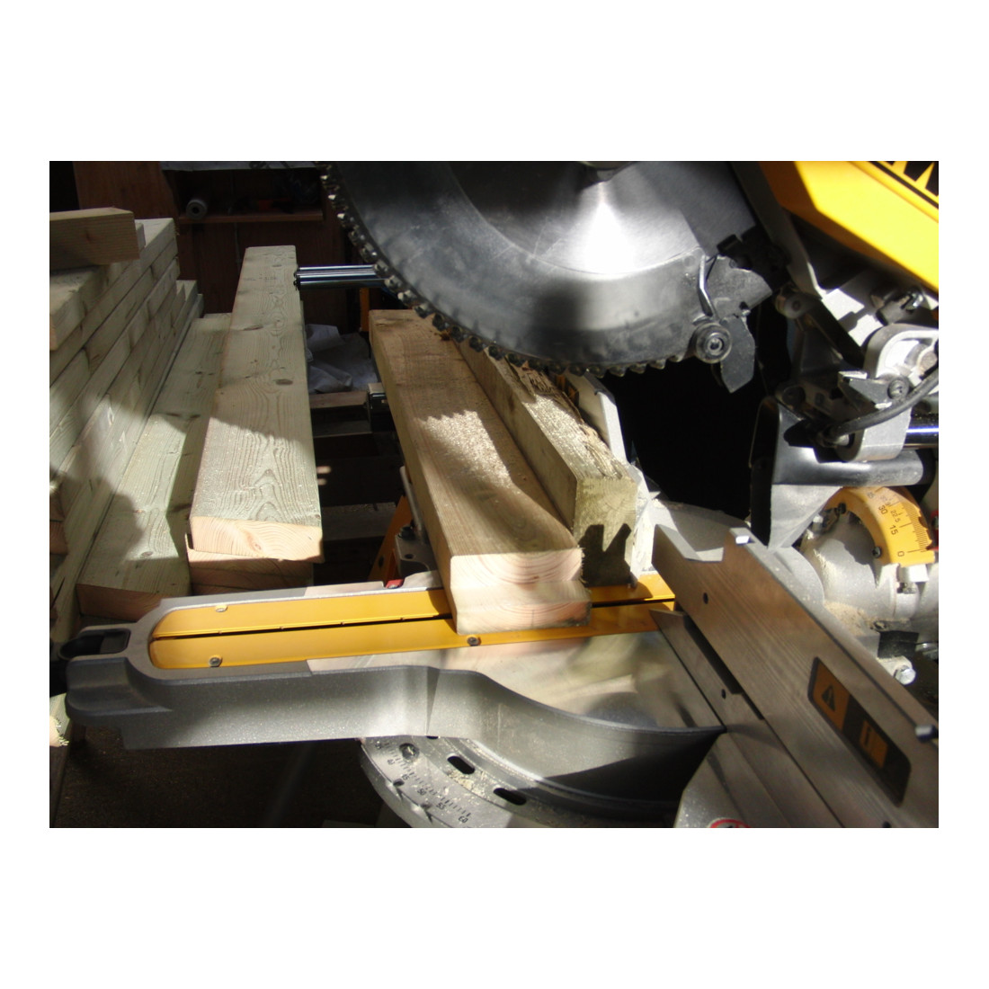 Jeu de scies à panneaux DEWALT, support DWS780KIT inclus