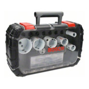 Jeu de scies cloches Bosch Progressor pour électricien bois et métal Jeu de 9 pièces 22-64 mm-2