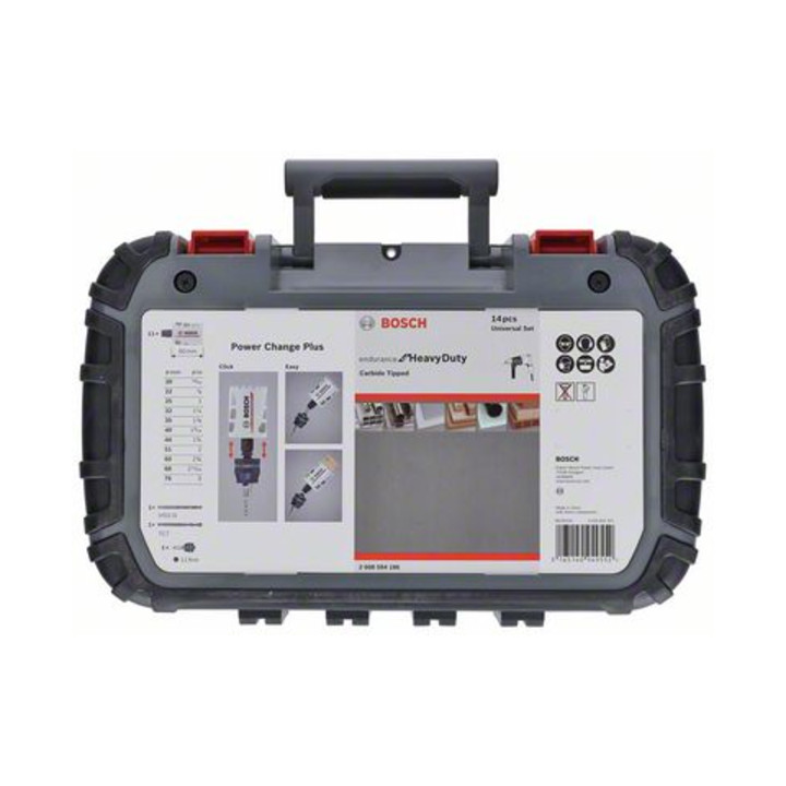Jeu de scies cloches Bosch -Set Endurance for Heavy Duty, jeu universel de 13 pièces 20 - 76 mm