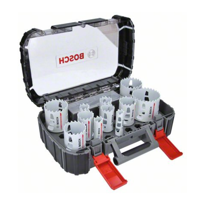 Jeu de scies cloches  Bosch Set Endurance for Heavy Duty, jeu universel de 13 pièces