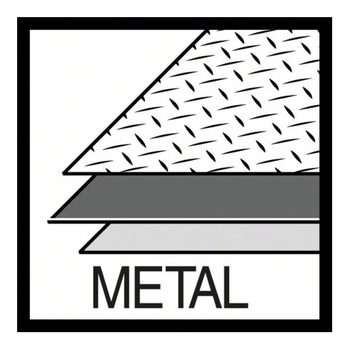 Jeu de scies cloches Sheet Metal 9 pces 20-64 mm P. de coupe 20 mm BOSCH