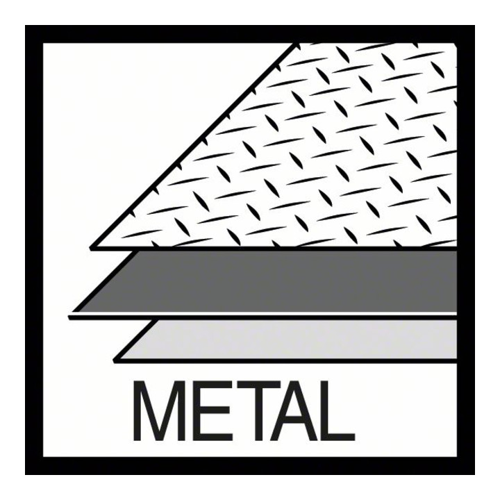 Jeu de scies cloches Sheet Metal 9 pces 20-64 mm P. de coupe 20 mm BOSCH