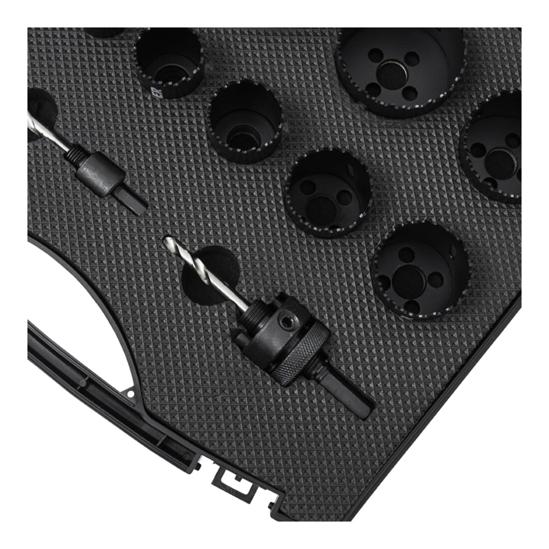 Jeu de scies cloches STIER HSS-Co8 bimétal, profondeur de coupe 44 mm, 14 pièces (20, 22, 25, 32, 35, 40, 44, 51, 60, 68 et 76 mm)