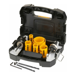 Jeu de scies cloches universelles BIM DEWALT, 10 pièces.