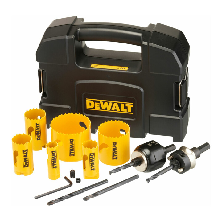 Jeu de scies cloches universelles BIM DEWALT, 11 pièces.