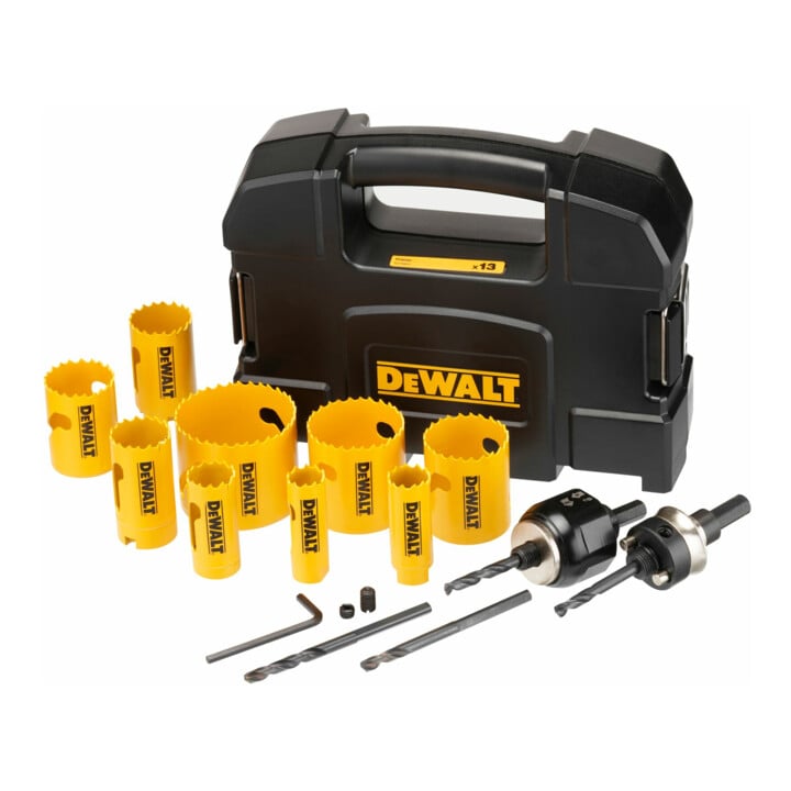 Jeu de scies cloches universelles BIM DEWALT, 13 pièces.