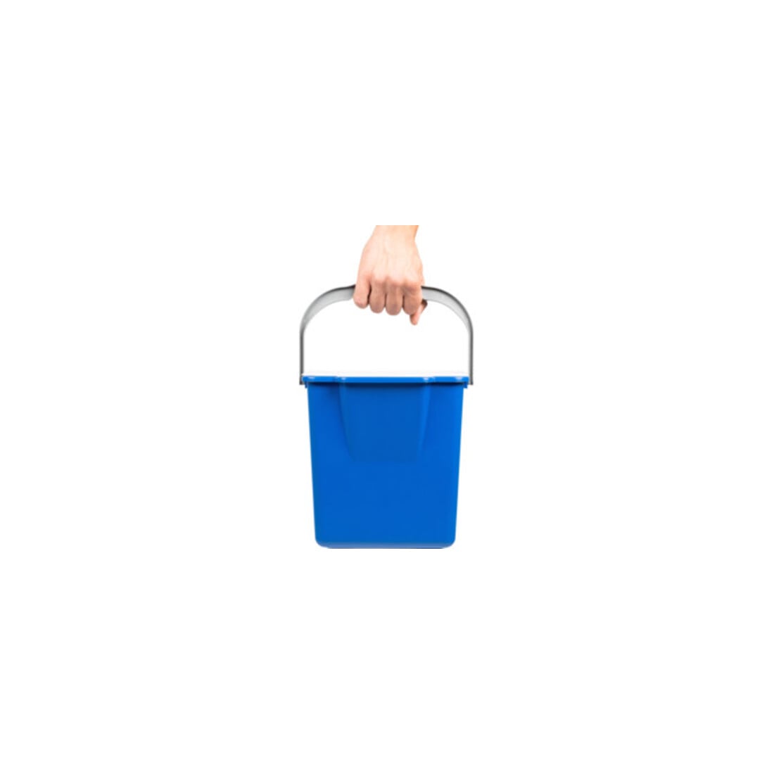 Jeu de seaux STIER 6 litres pour grands chariots d'hygiène et de nettoyage STIER