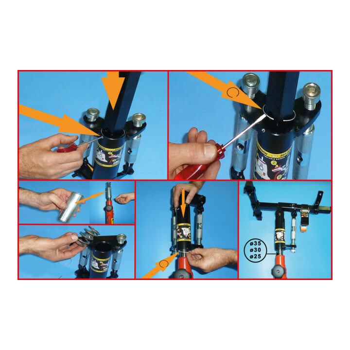Jeu de supports de boîte de vitesses universel KS Tools, 12 pcs