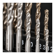 Jeu de tarauds machine STIER HSS-E Co5 M3-12, type C 35°, 14 pièces-5
