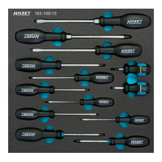 Jeu de tournevis 163-100/13 HAZET
