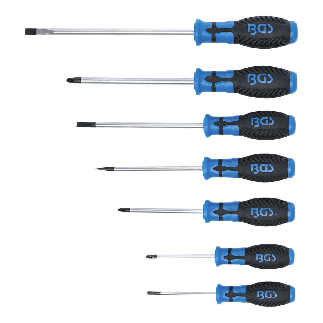 Jeu de tournevis 7 pièces BGS