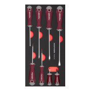 Jeu de tournevis à fente PH Kraftwerk, insert 20x40, 8 pces