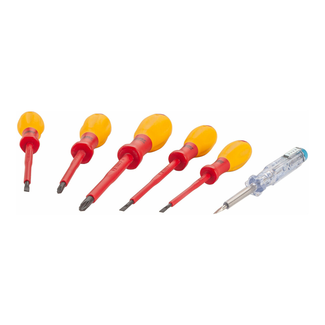 Jeu de tournevis avec isolation de protection 810/6VDE HAZET
