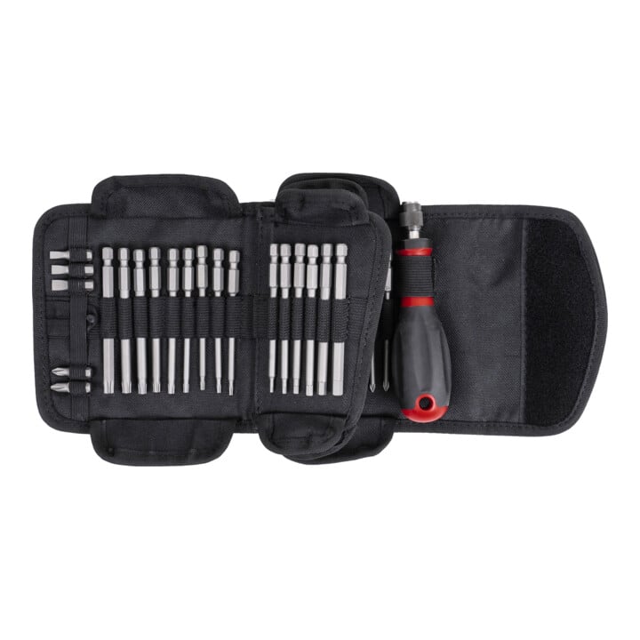 STIER Systainer® T-LOC MFT BLACK-Edition + STIER Schraubendreher-Satz mit Wechselklingen 35-teilig + STIER Multifunktions-Säge mit drehbarem Bügel