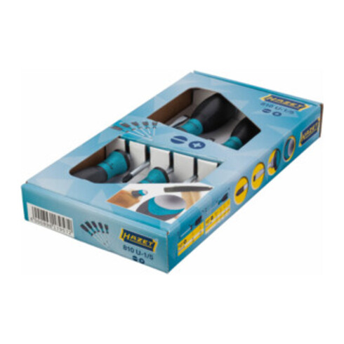Jeu de tournevis avec percuteur 810U-1/5 HAZET