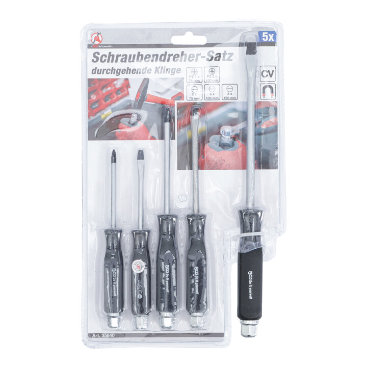 Jeu de tournevis BGS 5 pièces