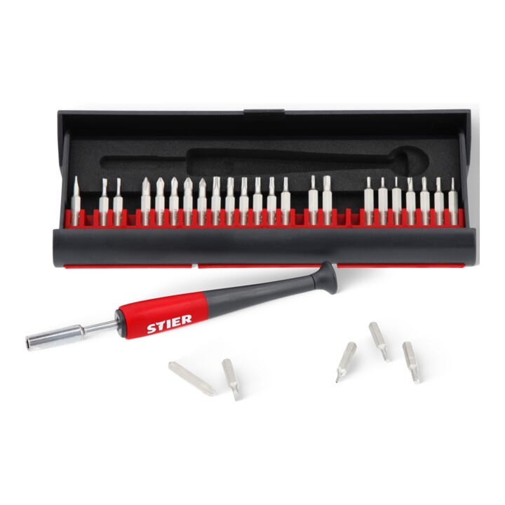 Jeu de tournevis de précision STIER, 29 pièces