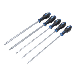 Jeu de tournevis denture multiple intérieure (pour XZN) 5 pièces BGS