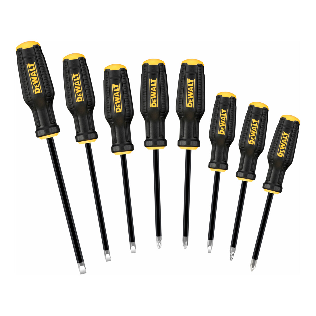 Jeu de tournevis DEWALT MAXFIT 8 pièces à lame fixe DWHT65102-0