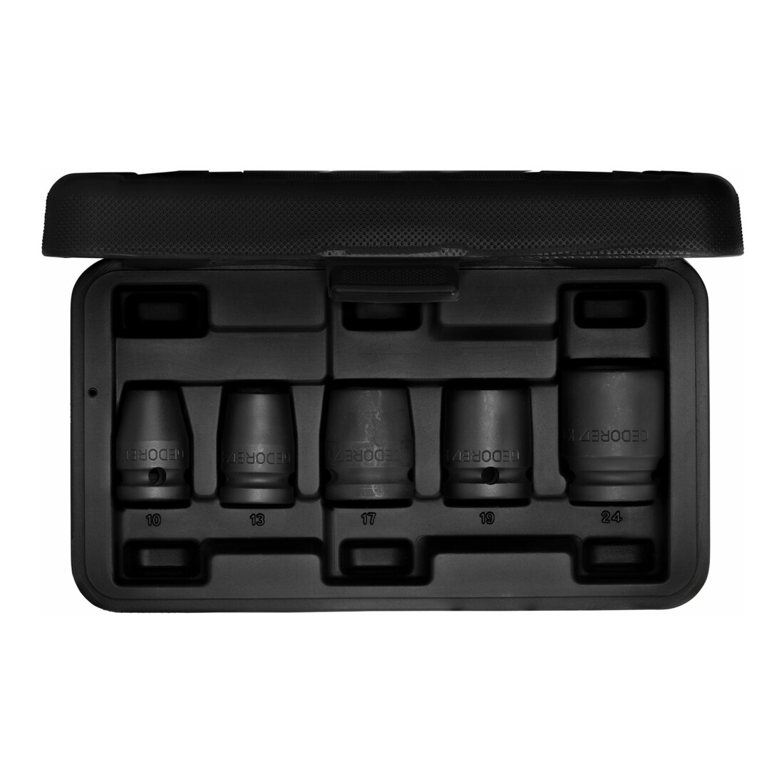 Jeu de tournevis électriques Gedore 1/2'' 5 pcs hexagone 10-24 mm