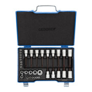 Jeu de tournevis Gedore 1/2''+1/4'' 34-tlg TX-2
