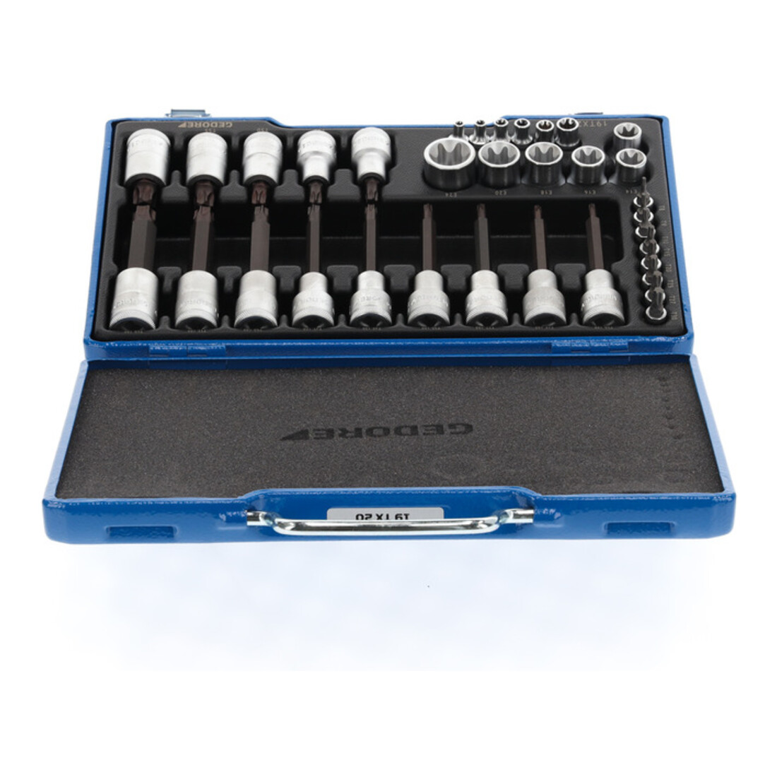 Jeu de tournevis Gedore 1/2''+1/4'' 34-tlg TX