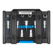 Jeu de tournevis Gedore 1/4inch 15 pcs. intérieur + extérieur TX-2