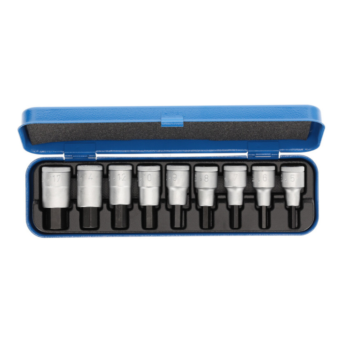Jeu de tournevis Gedore IN 19 PM 1/2" 9 pièces 5-17 mm pour femelle à six pans