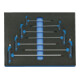 Jeu de tournevis Gedore offset dans le module Check-Tool, 7 pcs.