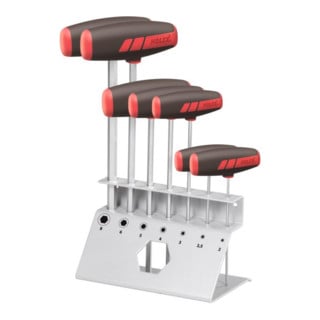Jeu de tournevis hexagonal HOLEX chromé 7