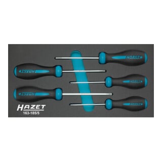 Jeu de tournevis HEXAnamic® 163-185/5 HAZET