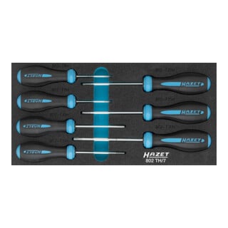 Jeu de tournevis HEXAnamic® 802TH/7 HAZET