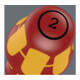 Jeu de tournevis LD45 l.185xP.385xH.30mm 1/3 module à outils 7-pcs. VDE fentePH
