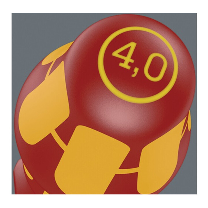 Jeu de tournevis LD45 l.185xP.385xH.30mm 1/3 module à outils 7-pcs. VDE fentePH