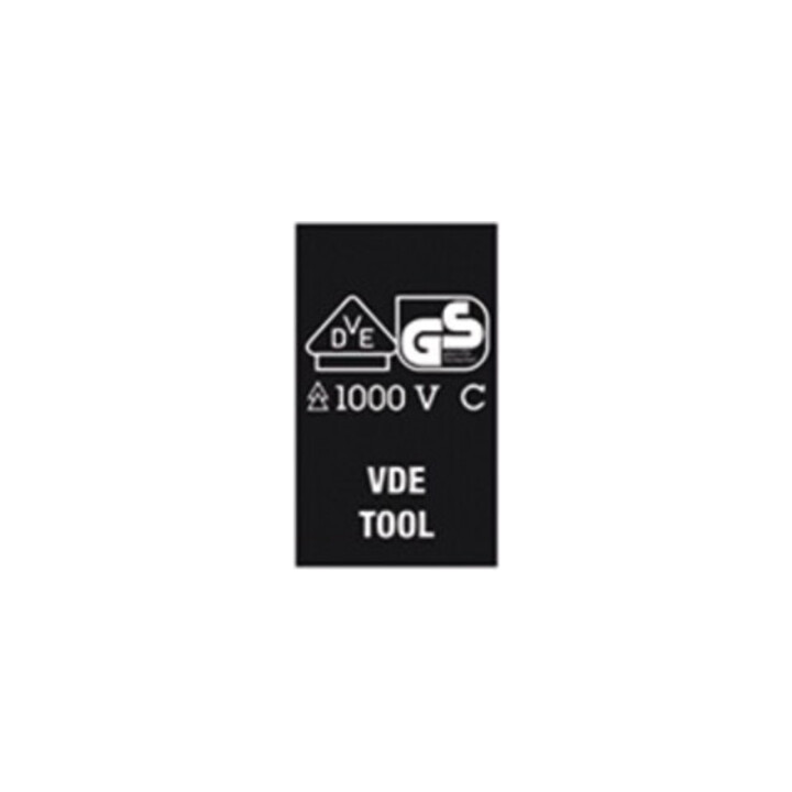 Jeu de tournevis LD45 l.185xP.385xH.30mm 1/3 module à outils 7-pcs. VDE fentePH