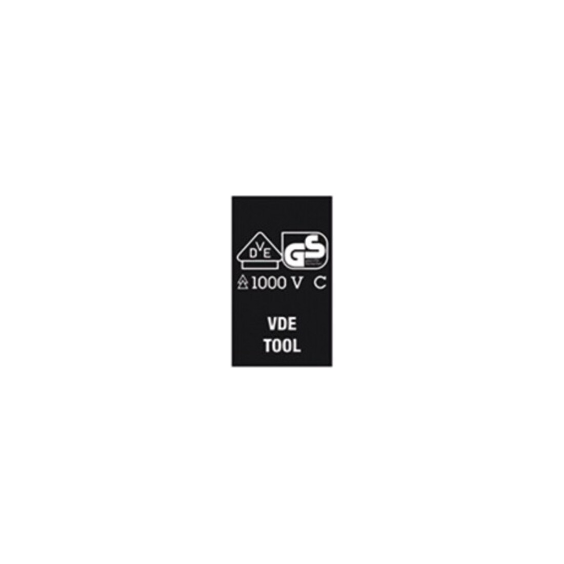 Jeu de tournevis LD45 l.185xP.385xH.30mm 1/3 module à outils 7-pcs. VDE fentePH