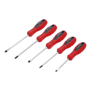 Jeu de tournevis plats / cruciformes 5 pièces BGS Do it yourself