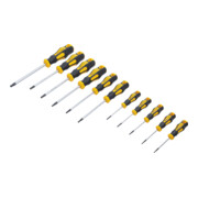 Jeu de tournevis Profil en T (pour TX) avec perçage frontal T6 - T40 11 pièces BGS Do it yourself-1