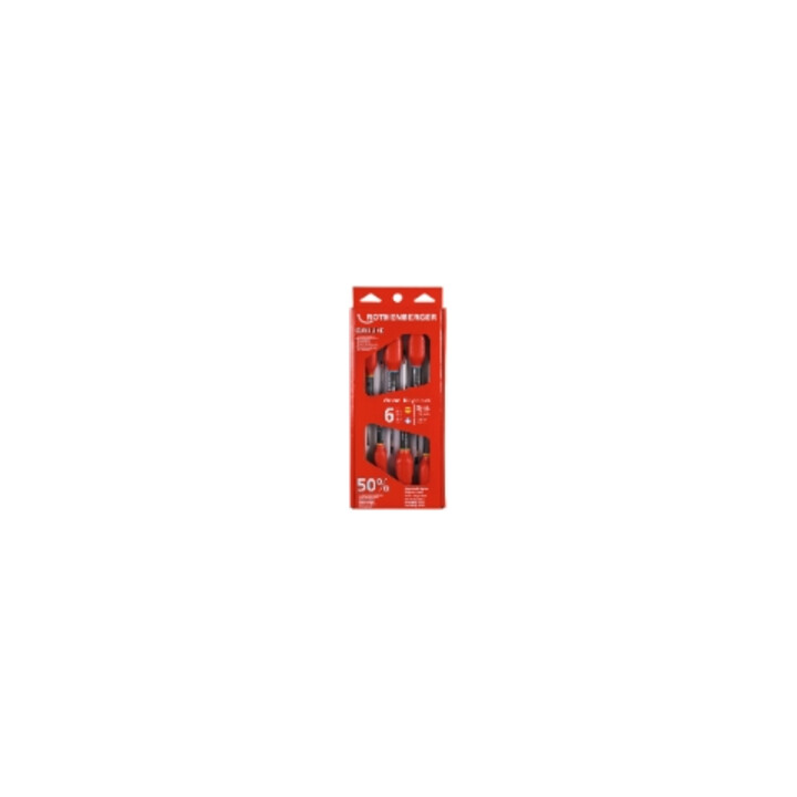 Jeu de tournevis Rothenberger EUROLINE, PH& slot