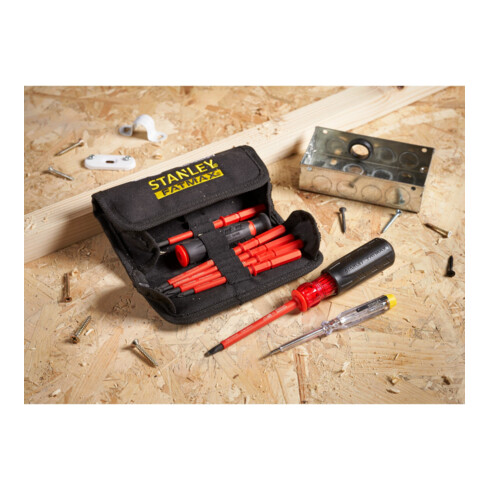 Jeu de tournevis Stanley Multi-Bit 1000V