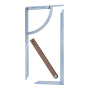 Jeu de trusquins hedue Alpha Classic fausse équerre en hêtre 500 mm acier inoxydable