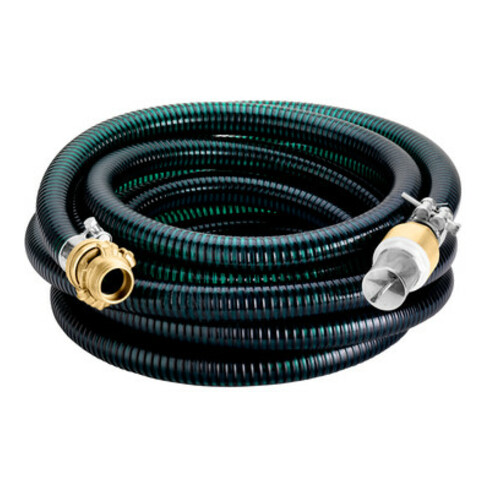 Jeu de tuyaux d'aspiration Metabo avec raccords en laiton 7 m, 1" (25 mm)