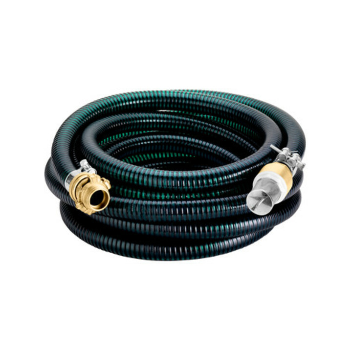 Jeu de tuyaux d'aspiration Metabo avec raccords en laiton 7 m, 1" (25 mm)