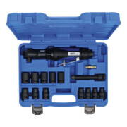 Jeu de visseuses à cliquet à air comprimé 12,5 mm (1/2") 102 Nm 14 pièces BGS-5