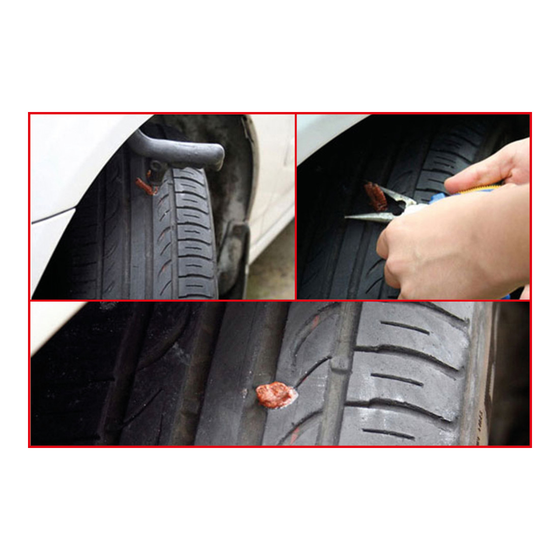 Jeu de vulcanisation pour KFZ, 5 pcs., fils de 100 mm