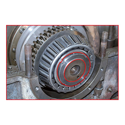 Jeu d'écrous et de clés à molette KS Tools, embout intérieur, 9 pcs.