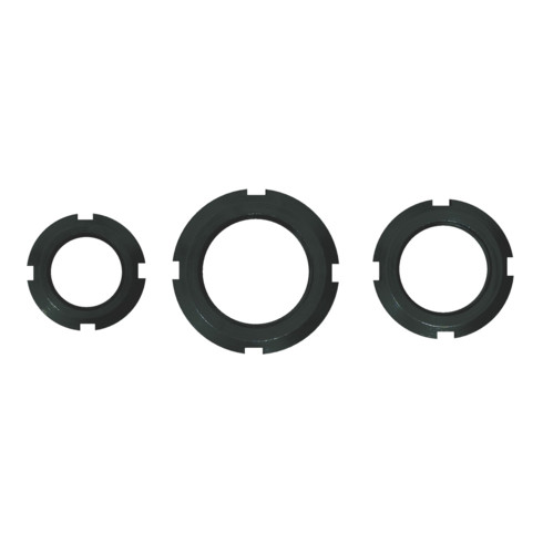 Jeu d'écrous et de clés à molette KS Tools, embout intérieur, 9 pcs.