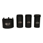 Jeu d'écrous et de clés KS Tools avec 3 tubes de guidage pour Mercedes, Ø 75 mm, 4 pcs.-4
