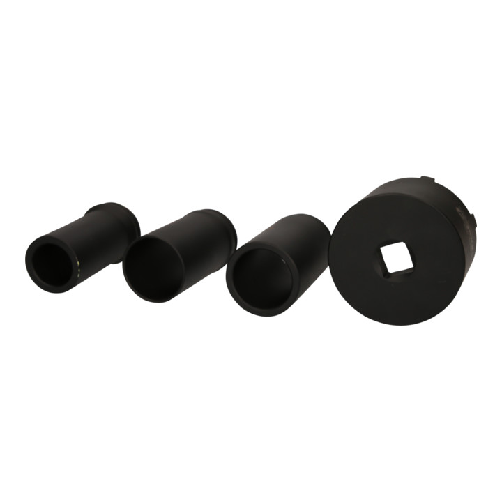 Jeu d'écrous et de clés KS Tools avec 3 tubes de guidage pour Mercedes, Ø 75 mm, 4 pcs.